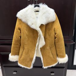 Genuine Shearling Coat