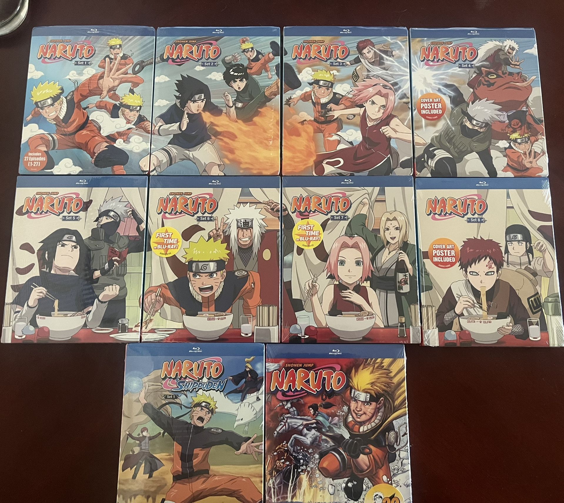 Naruto Blu Ray Movies