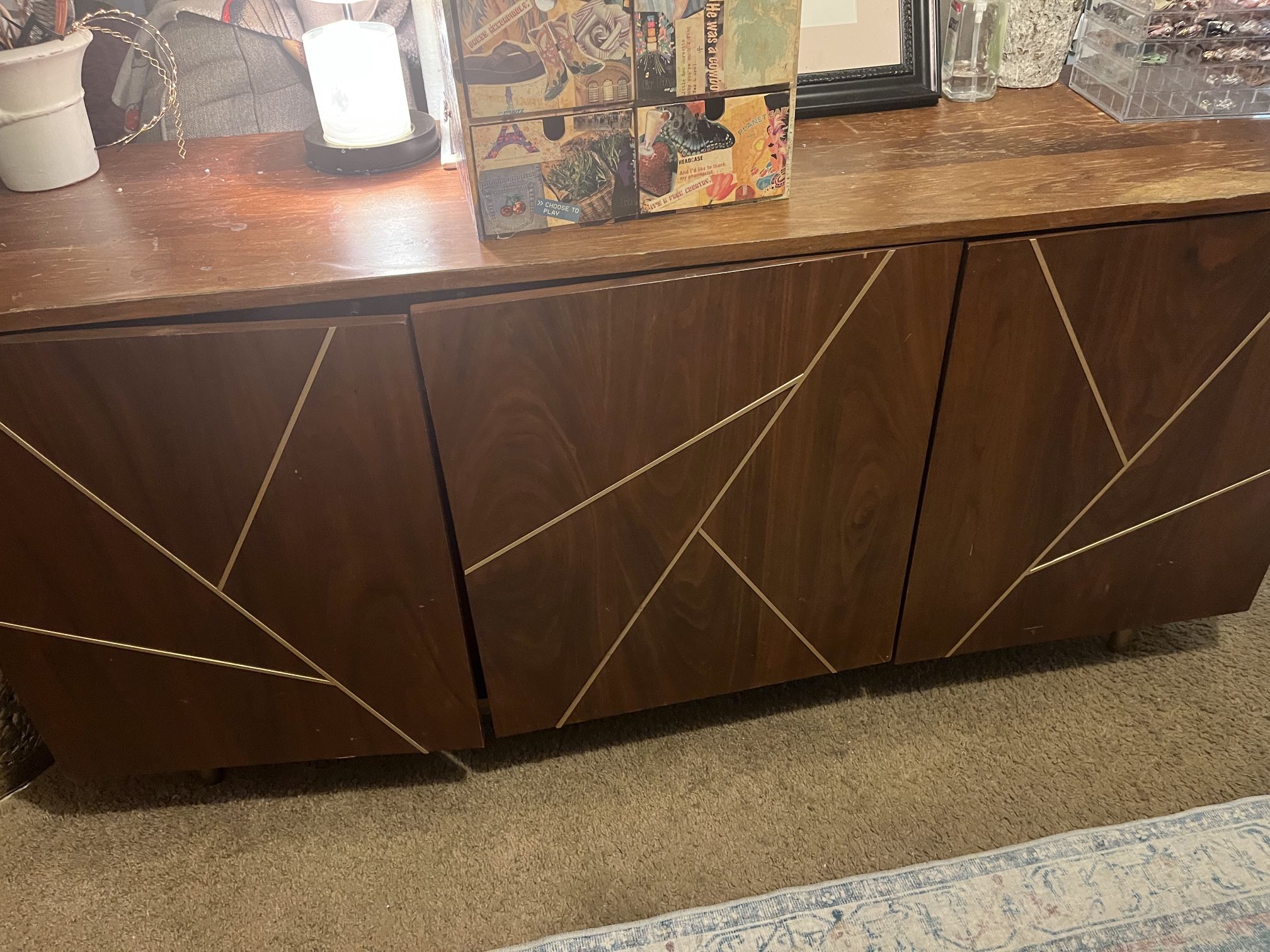 Cabinet Storage Media Buffet 