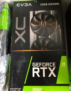 NEW - EVGA GeForce RTX 3060 XC 12GB GDDR6 Graphics Card