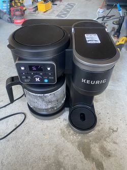 Keurig K-Duo Hot & Iced Single Serve & Carafe Coffee Maker, MultiStream Technology, 72oz Reservoir (Gen 2)