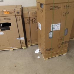 New RUUD 3 Ton R410A Freon Full System Air Handler 10 Kw Heat Strips.. Condenser  Included 