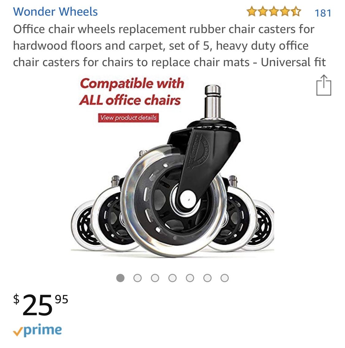 Office Chair Wheels