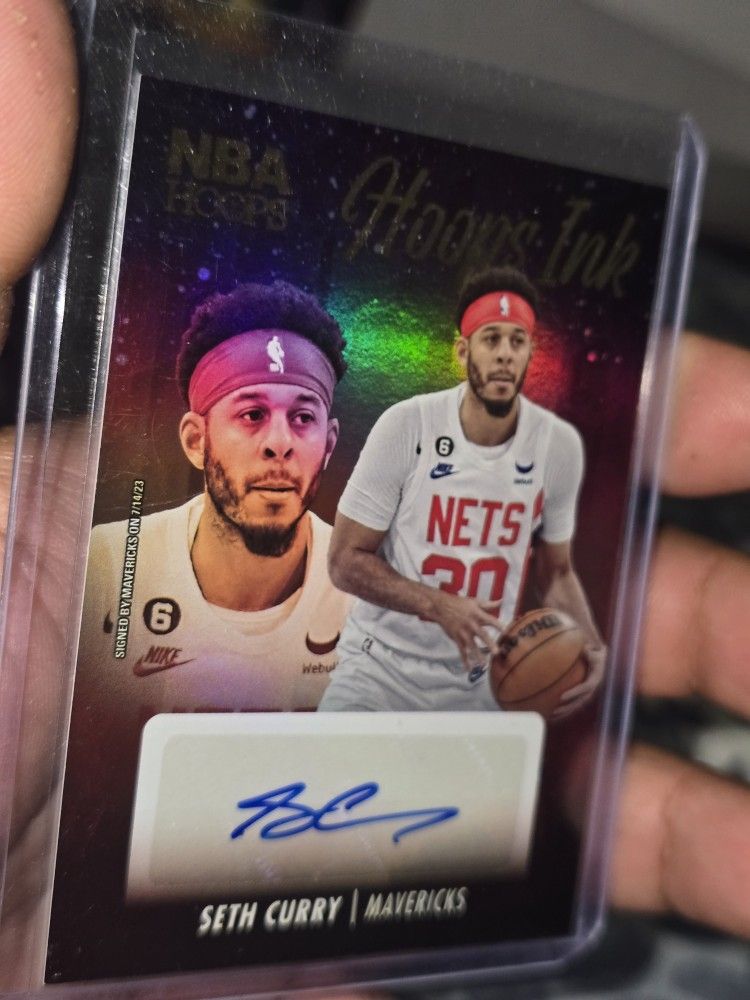 Seth Curry Autograph HORNETS