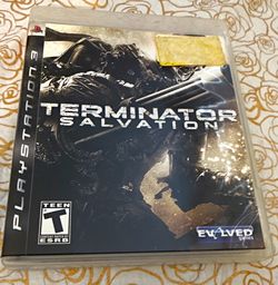 Evolved Games Terminator Salvation Sony PlayStation 3 NTSC-U/C T Manual 2009