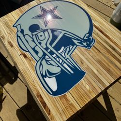 Hand Crafted Dallas Cowboys Coffee Table 