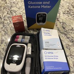 Virta Glucose And Ketone Meter And Test Strips
