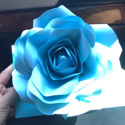 Paper flowers roses