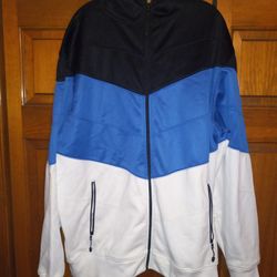 MENS XL CHAMPS SPORTS ZIP-UP HOODIE SWEATSHIRT 