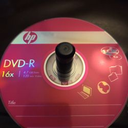 HP DVD-R 16x 4.7 GB Data 120 min Video  35 Count