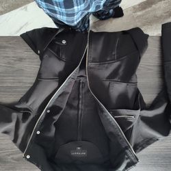 Metaphor Black Zipper Jacket