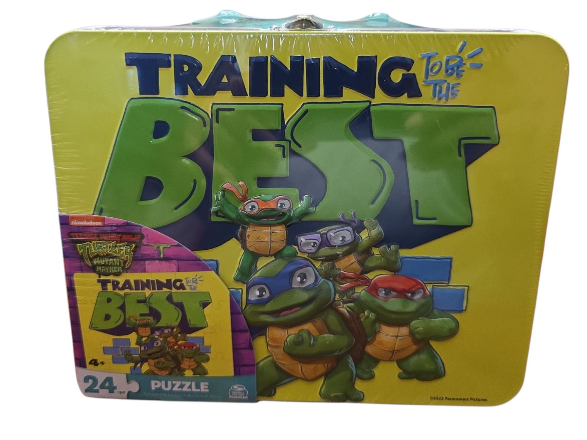 Teenage Mutant Ninja Turtles 24-Piece Puzzle in Storage Tin with Handle