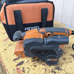Rigid corded belt sander