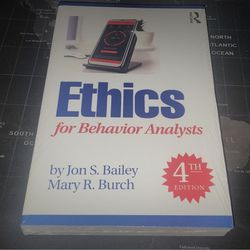 Book - Ethics for Behavior Analysts

4th Edition 