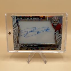 2024 Ricky Pearsall Illusions Rookie Endorsement Rookie Auto/199🔥