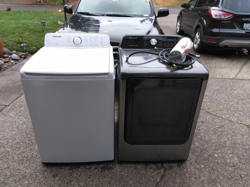 Washer and dryer 