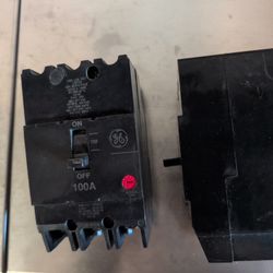 GE TEY Circuit Breaker 100A 3Pole 480-277 VAC USED!