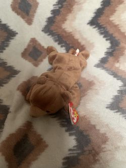 TY Beanie Baby - CUBBIE the Brown Bear (4th Gen hang tag) (8.5 inch)