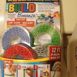 Build Bonanza Self-adhesive Peel And Stick For Legos And Mega Bloks