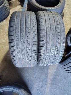 295/45ZR20 PIRELLI SCORPION ZERO PAIR OF TIRES