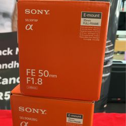 Sony FE 50mm f/1.8 Lens