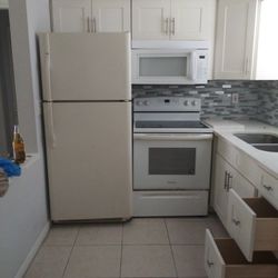 Fridge Stove Microwave