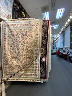 5x7 Area Rugs Carpet Rugs Traditional Design Colors Beige Gold Rust