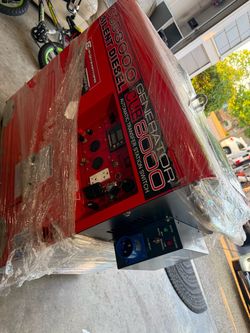 Generator cub8000 & Mega compressor both new ￼