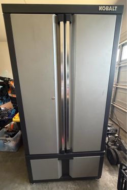 Kobalt 36-in Steel Garage Cabinet with Drawers - Fully Assembled