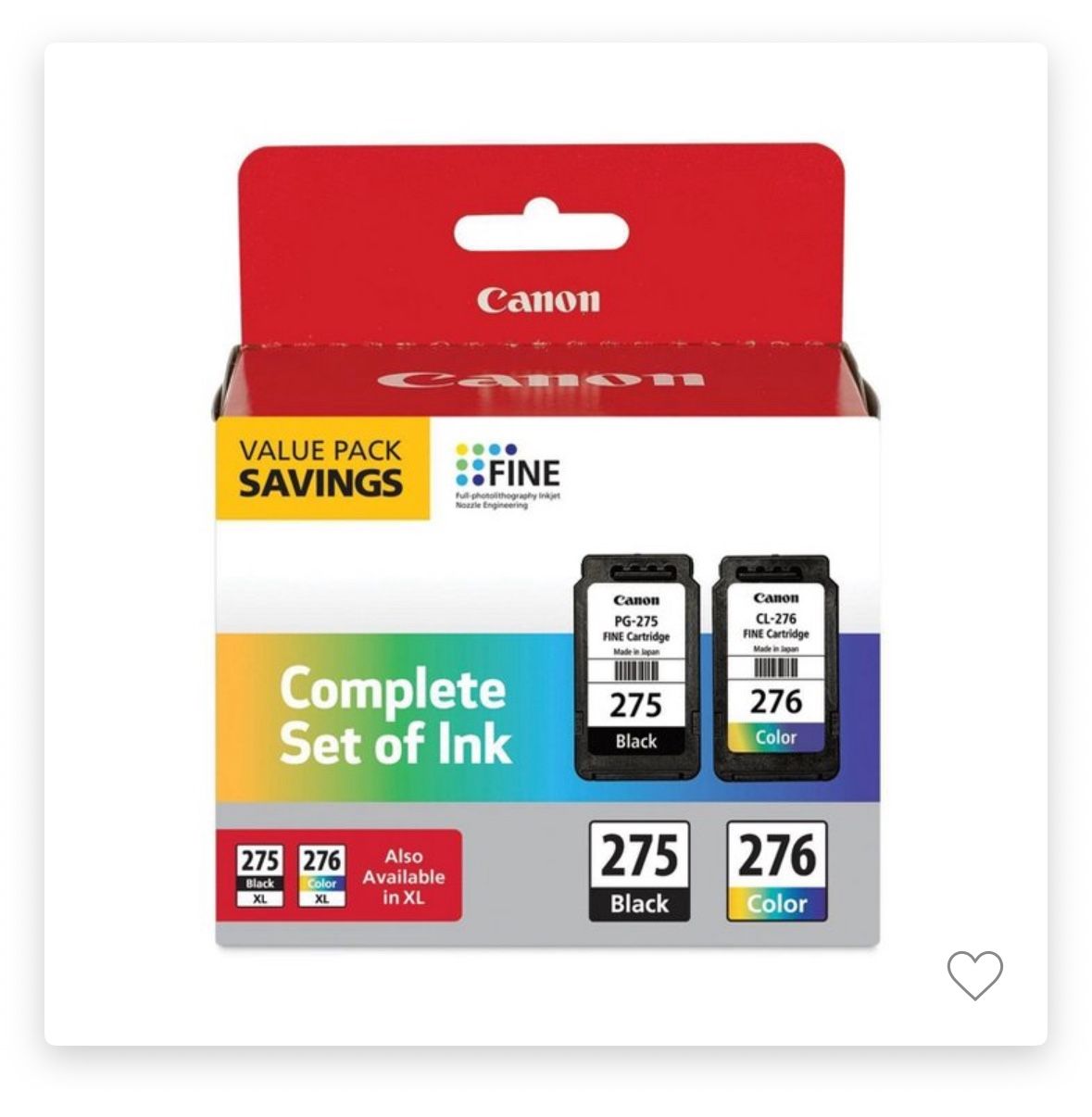 Canon Ink 275-276
