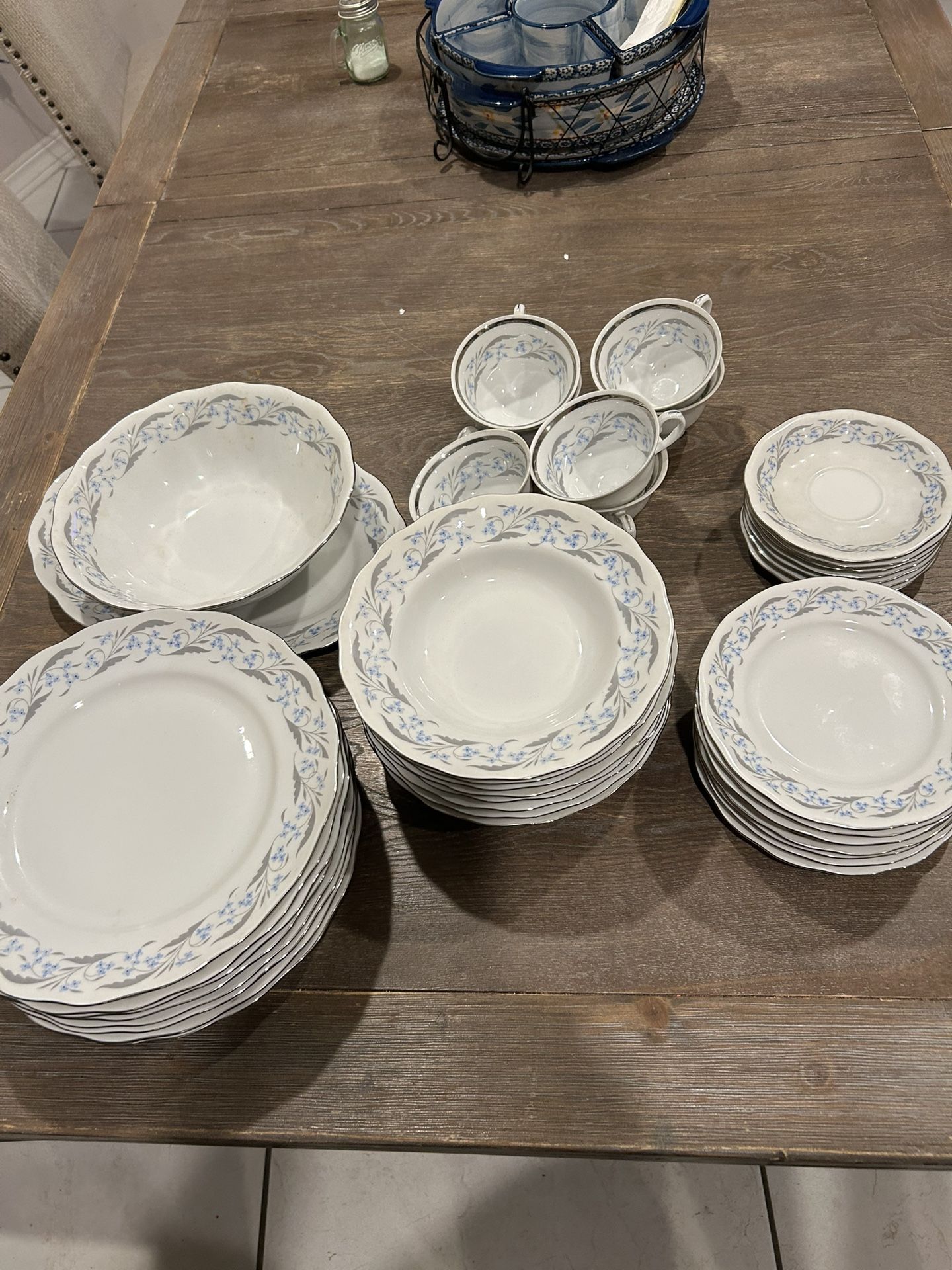 Set China Dishes 40 Pieces