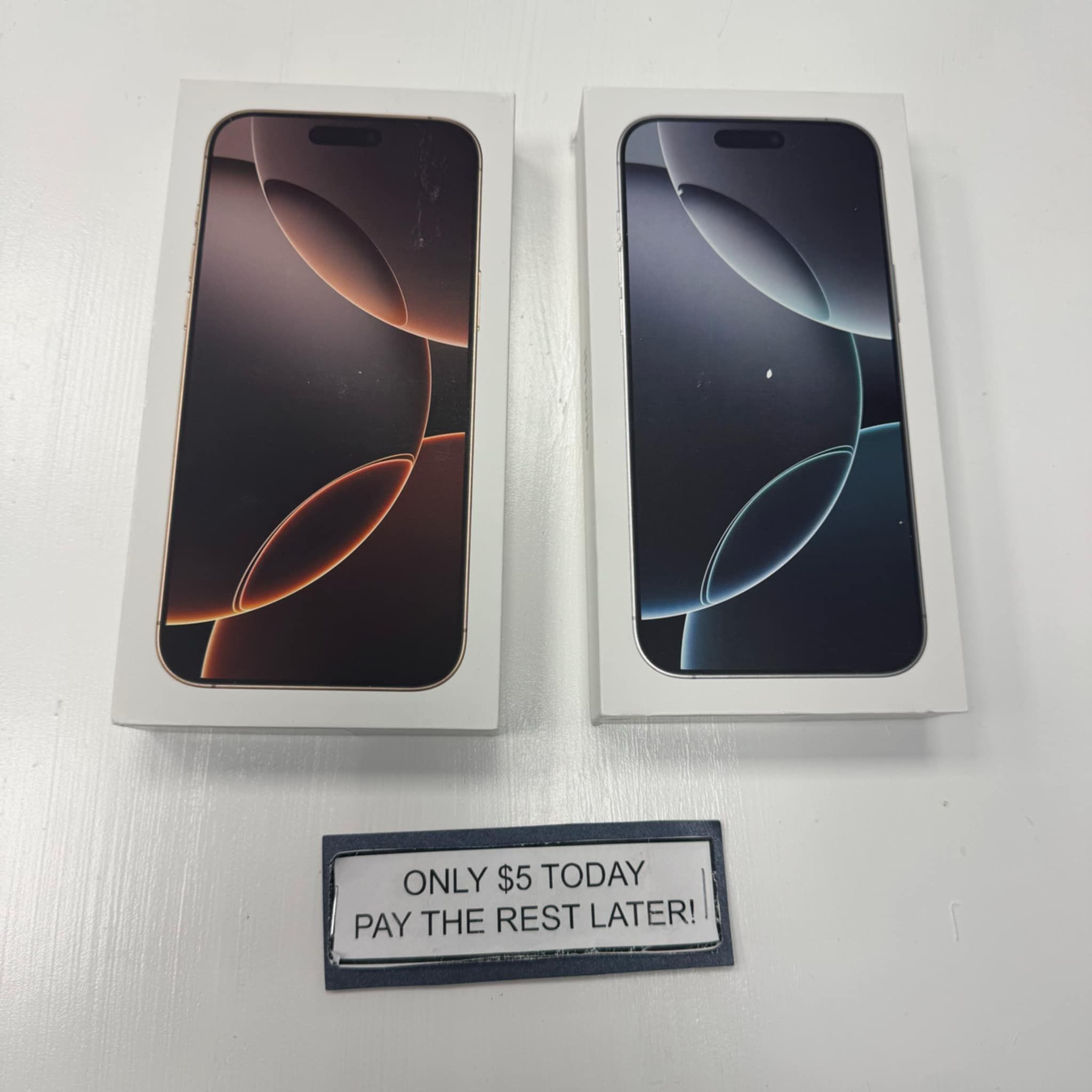 Apple iPhone 16 Pro Max- Pay $5 DOWN AVAILABLE - NO CREDIT NEEDED