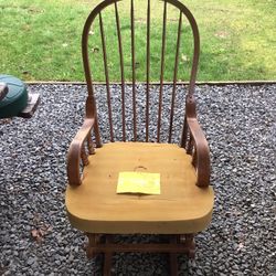 Vintage Glider Rocker