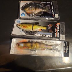 Savage Gear Swimbait Lot