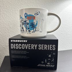 Disney Park 2024 Star Wars May The 4th Discovery Series Hoth Mug Starbucks New