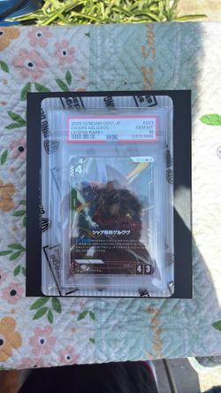 2025 GUNDAM GD01 JP PSA 10