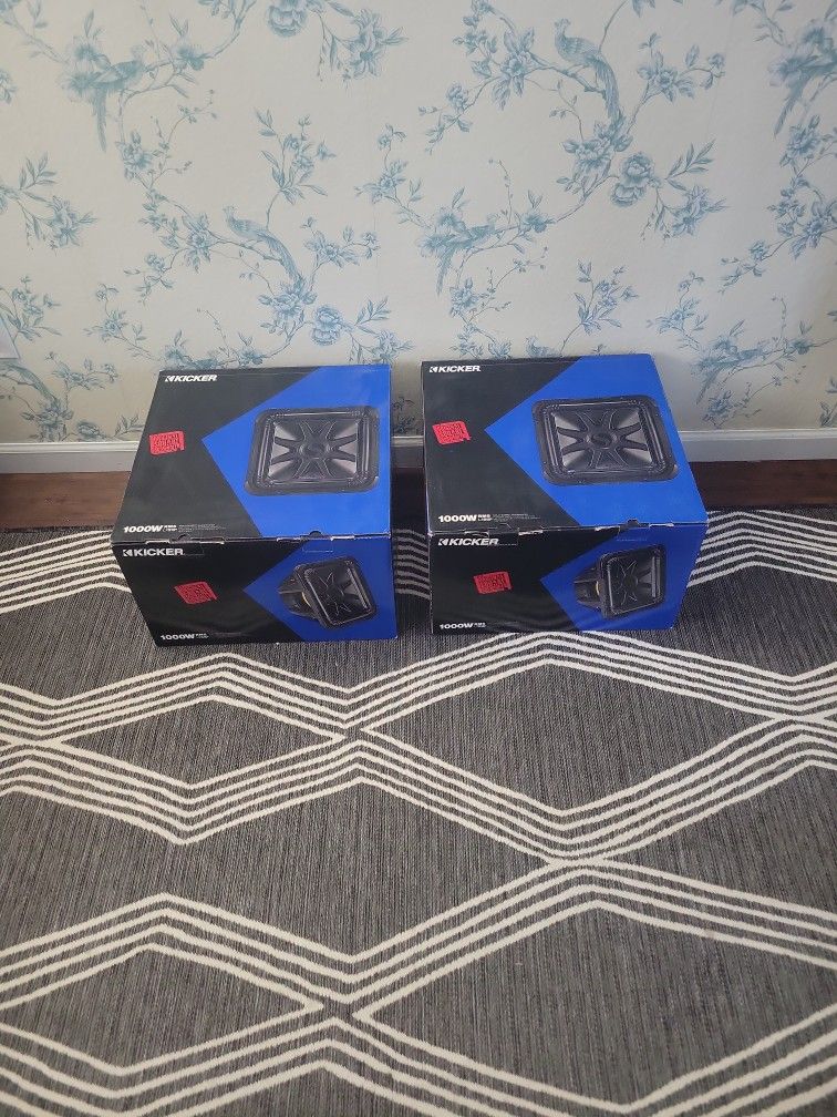 15" L7S Kicker Subwoofers