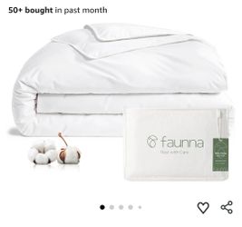New 100% Cotton Duvet Cover Dust Mite Bed Bug Comforter Protector, Full
Minimalist, Zippered Closure, Allergy Proof, Hypoallergenic Protection Duvet P