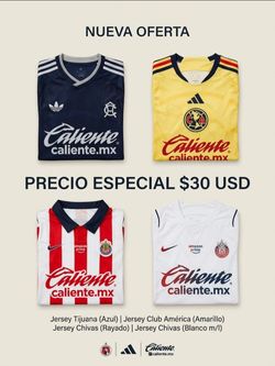 Jerseys  america. Vs  chivas