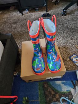Dinosaur Rain Boots