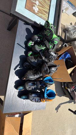 Various sports equipment