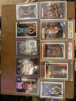 Lot of basketball cards