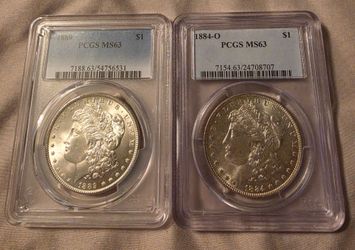 Morgan silver dollar