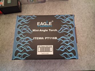 20-piece display pack of Eagle Torch PT116B angle torch lighters.