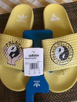 Palace Adidas Slides