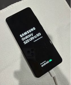 Samsung Galaxy s20 ultra 5g  with gear s3 watch