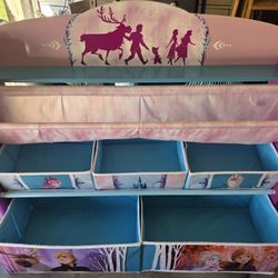 Disney Frozen Toy Chest And Bookshelf 