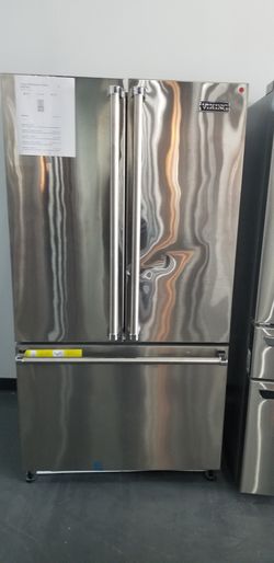 Refrigerator Stainless Steel French Door Viking