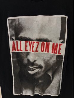 2Pac All Eyez On Me Graphic Tee Size Small