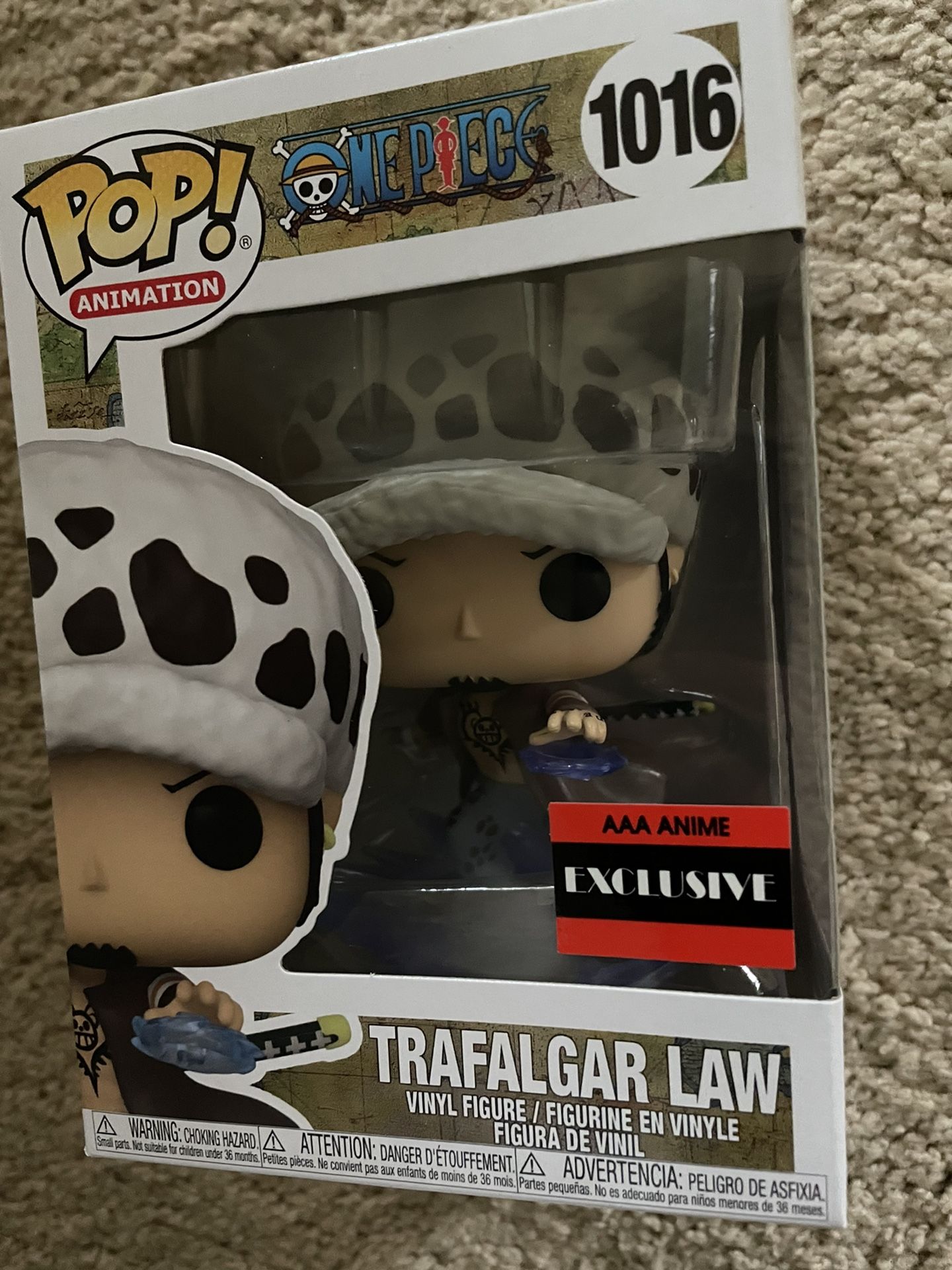 Funko Pop Anime Exclusive One Piece Trafalgar Law